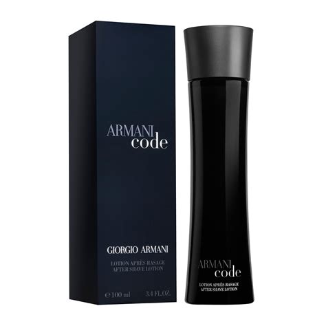 armani code men's aftershave